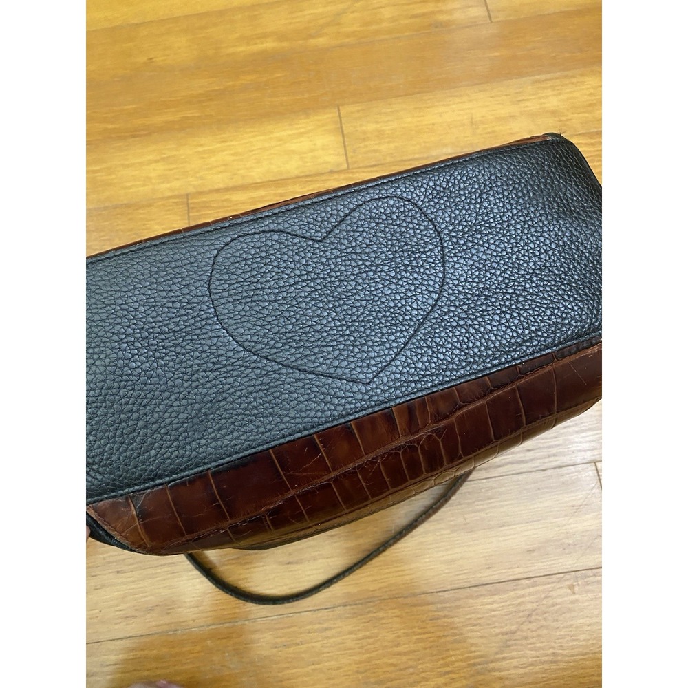 Brighton Vintage Leather‎ Shoulder Bag Dolores Please See Pics With Box/dust Bag - Picture 11 of 16